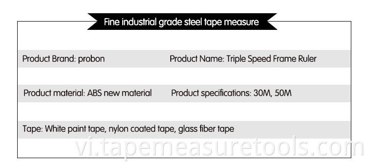Chuyên nghiệp chất lượng cao bọc nylon băng dài thước đo nhà sản xuất băng đo